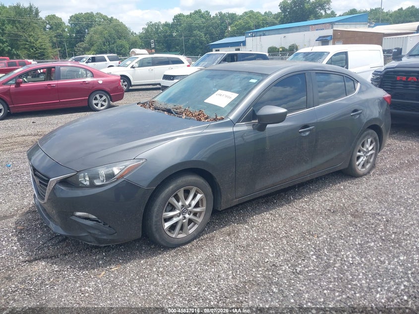 Vin: jm1bm1v70e1165542, lot: 46335924, mazda mazda3 i touring 20142