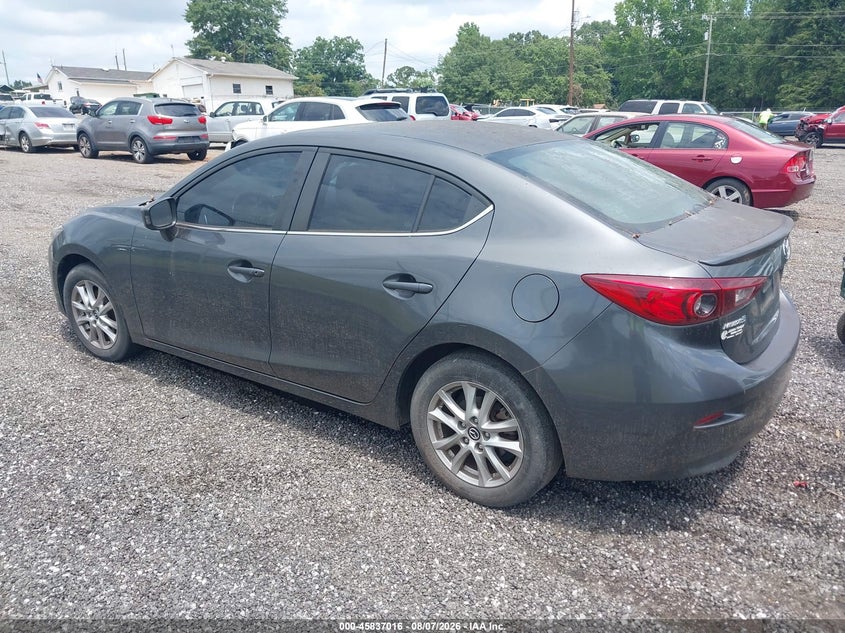 Vin: jm1bm1v70e1165542, lot: 46335924, mazda mazda3 i touring 20143