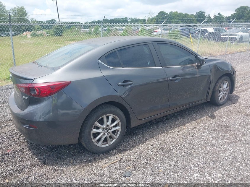 Vin: jm1bm1v70e1165542, lot: 46335924, mazda mazda3 i touring 20144