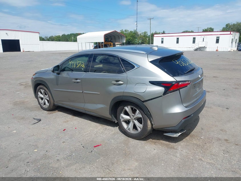 Vin: jtjyarbz6h2084631, lot: 46335934, lexus nx 200t 20173