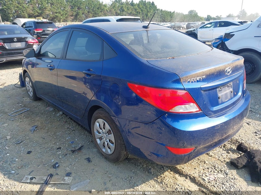 HYUNDAI ACCENT 2016 VIN KMHCT4AE5GU004873