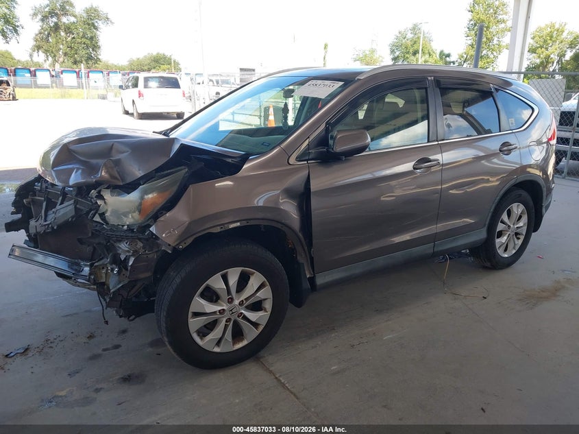 2012 Honda CR-V, Удар спереди, IAAI, VIN 5J6RM3H79CL015995 — фото 2