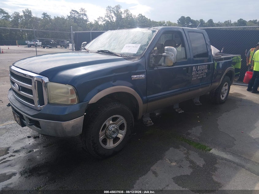 FORD F-250 2005 VIN 1FTSW205X5EA00306