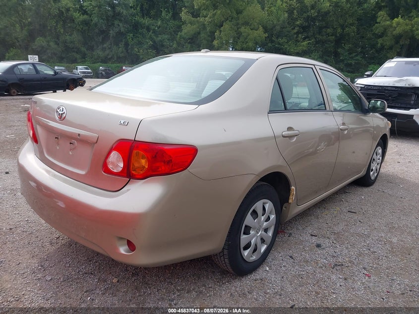 Vin: 1nxbu4ee2az204992, lot: 46335951, toyota corolla le 20104