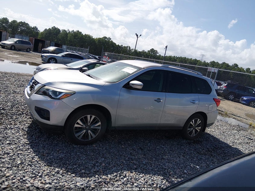 NISSAN PATHFINDER 2017 VIN 5N1DR2MN9HC675862
