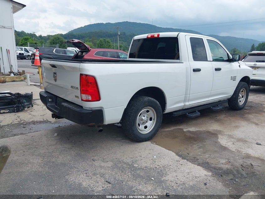 Vin: 1c6rr7fg5ks656848, lot: 46336039, ram 1500 classic tradesman  4x4 6'4 box 20194