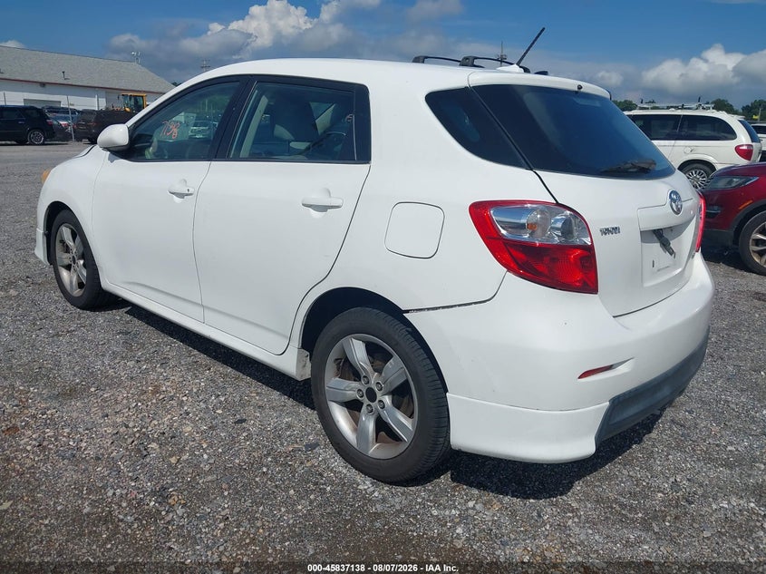 Vin: 2t1le4ee4ac012587, lot: 46336046, toyota matrix s 20103