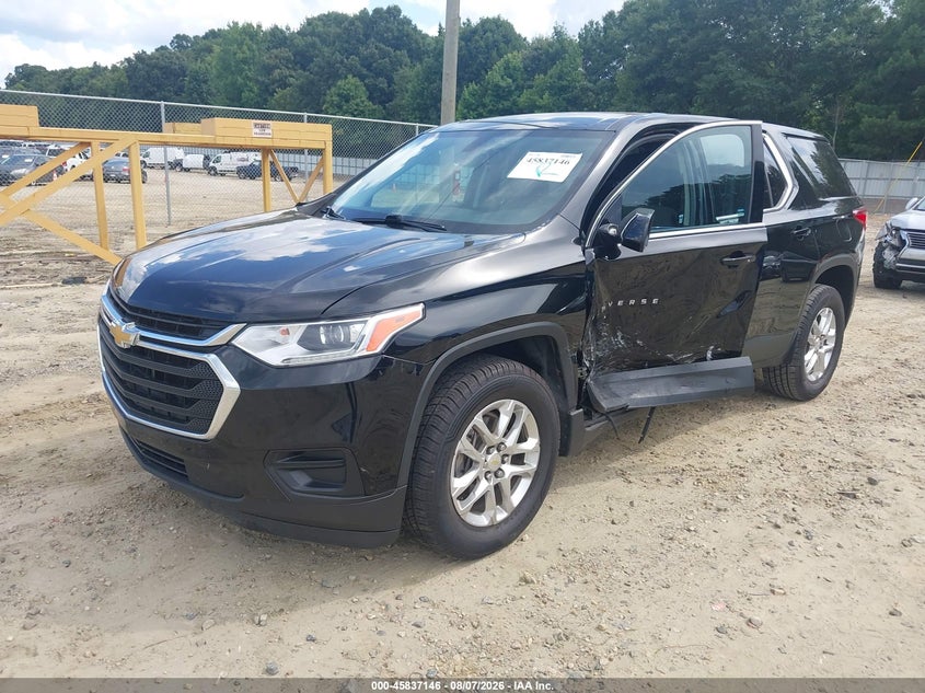 Vin: 1gnerfkw3lj212705, lot: 46336054, chevrolet traverse fwd ls 20202
