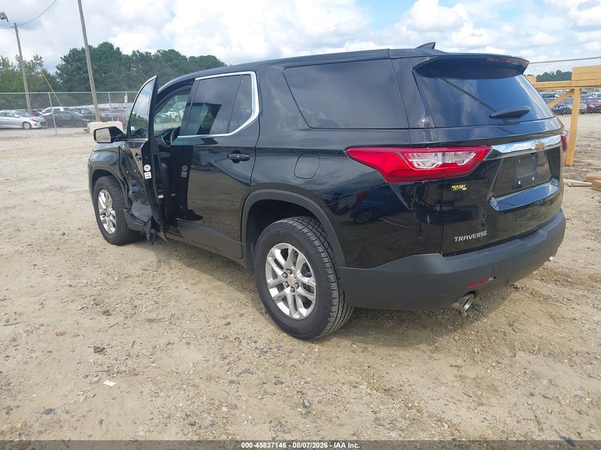 Vin: 1gnerfkw3lj212705, lot: 46336054, chevrolet traverse fwd ls 20203