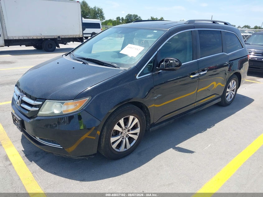 2014 HONDA ODYSSEY auction photo 2