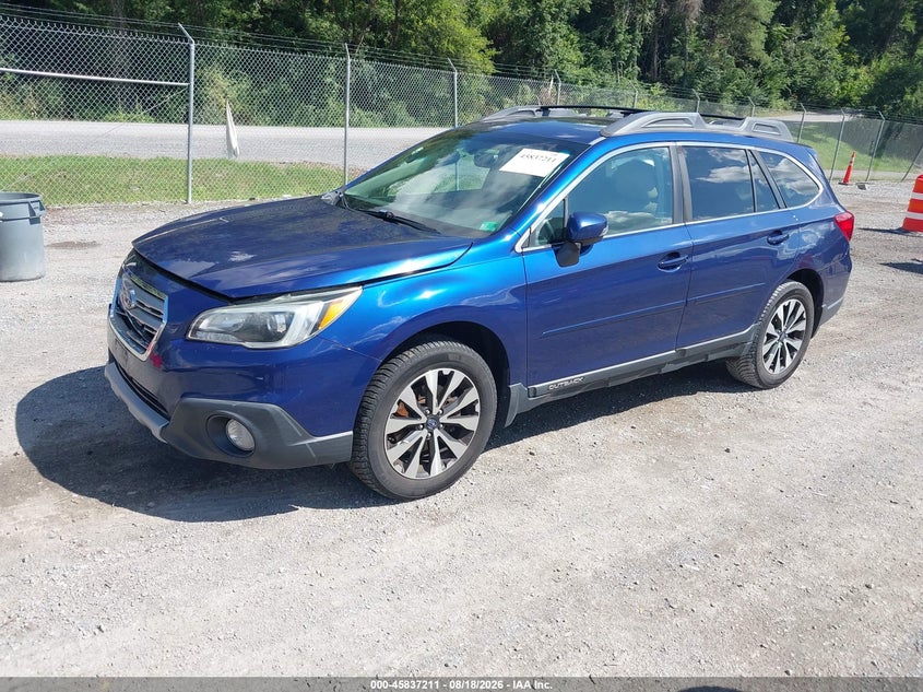 Vin: 4s4bsbnc0g3284347, lot: 46336117, subaru outback 2.5i limited 20162