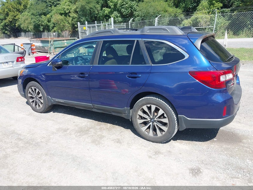 Vin: 4s4bsbnc0g3284347, lot: 46336117, subaru outback 2.5i limited 20163