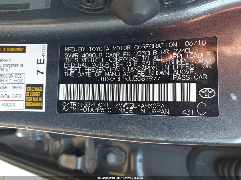 TOYOTA PRIUS PRIME - zdjęcie 9