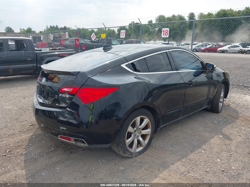 ACURA ZDX 2010 VIN 2HNYB1H41AH502677