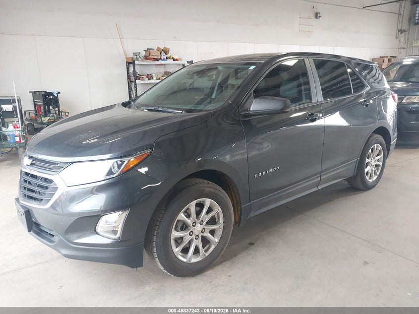 Vin: 2gnaxsev0m6161825, lot: 46336151, chevrolet equinox awd ls 20212