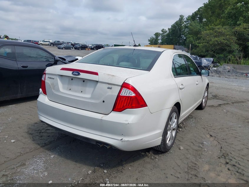 Vin: 3fahp0haxcr314678, lot: 46336152, ford fusion se 20124
