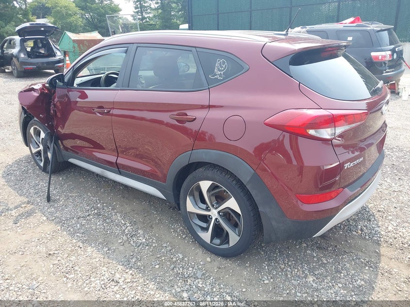 Vin: km8j3ca29hu465213, lot: 46336171, hyundai tucson sport 20173