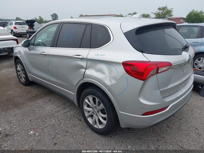 Vin: lrbfx1sa2kd105831, lot: 46336192, buick envision awd preferred 20193