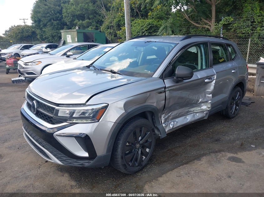 Vin: 3vvcx7b29nm078153, lot: 46336217, volkswagen taos 1.5t s 20222