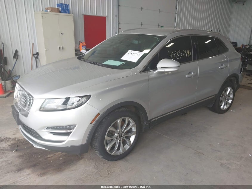 Vin: 5lmcj2d90kul00639, lot: 46336248, lincoln mkc select 20192