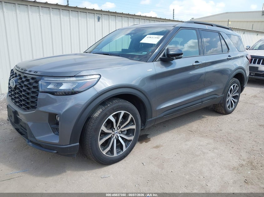 Vin: 1fmuk8kh0sgb32615, lot: 46336258, ford explorer st-line 20252