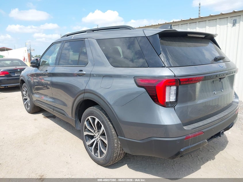 Vin: 1fmuk8kh0sgb32615, lot: 46336258, ford explorer st-line 20253
