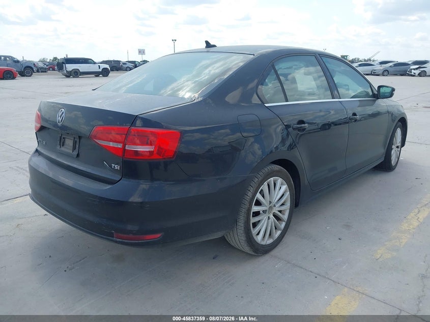 Vin: 3vwd17aj8fm318224, lot: 46336266, volkswagen jetta 1.8t se 20154