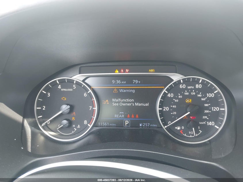 2025 NISSAN ALTIMA auction photo 7