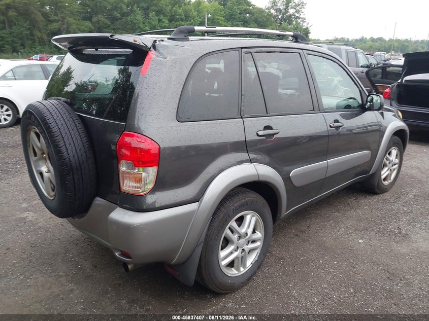 2003 TOYOTA RAV 4 SPORT UTILITY VEHICLE 2.0L I-4 DOHC, VVT, 148HP