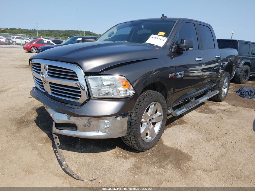 Vin: 3c6rr7lt1hg633200, lot: 46336322, ram 1500 big horn  4x4 5'7 box 20172