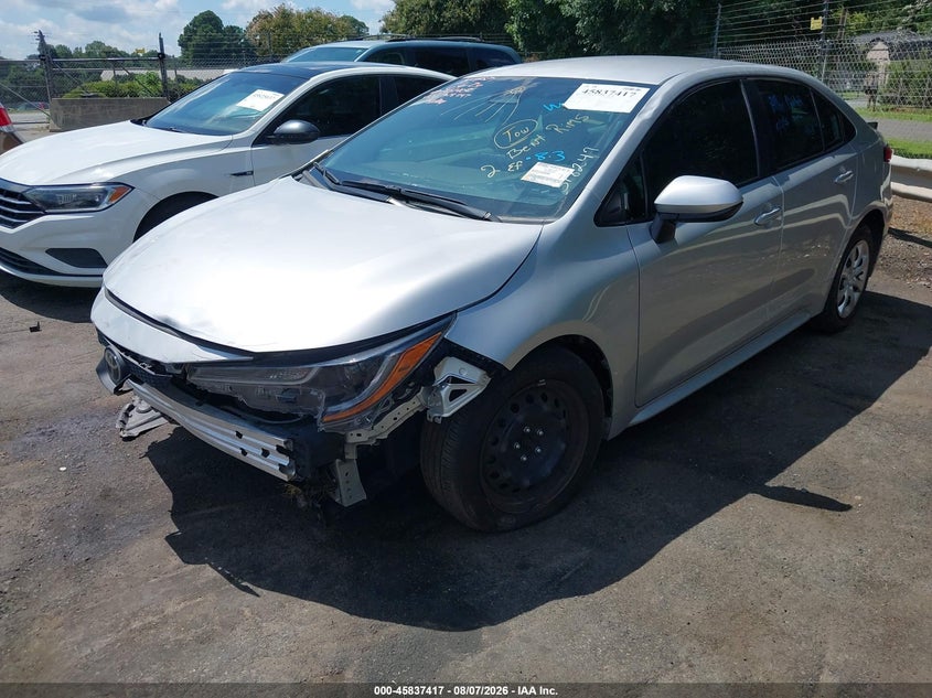 Vin: 5yfb4mde7sp318247, lot: 46336325, toyota corolla le 20252