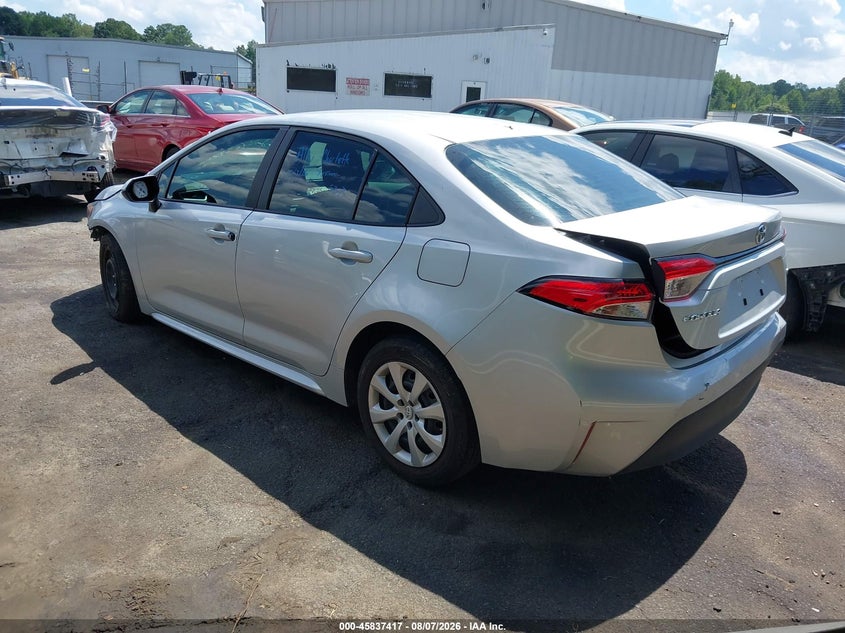 Vin: 5yfb4mde7sp318247, lot: 46336325, toyota corolla le 20253