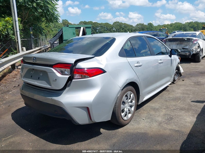 Vin: 5yfb4mde7sp318247, lot: 46336325, toyota corolla le 20254