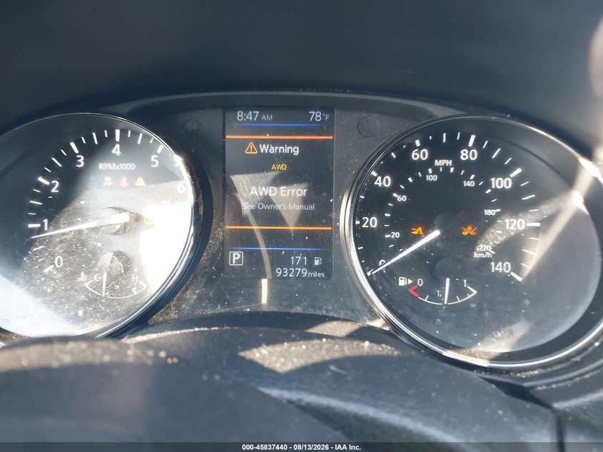 2020 NISSAN ROGUE auction photo 7