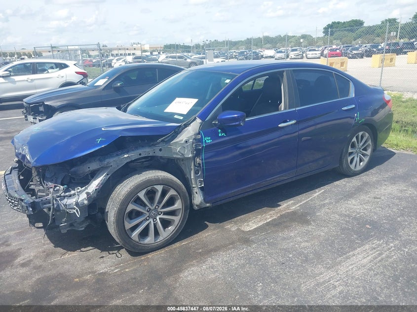 Vin: 1hgcr2f57da074549, lot: 46336355, honda accord sport 20132