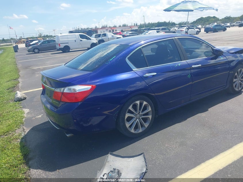 Vin: 1hgcr2f57da074549, lot: 46336355, honda accord sport 20134