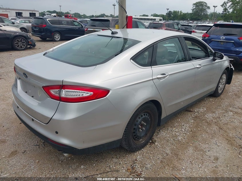 Vin: 3fa6p0g70dr206990, lot: 46336405, ford fusion s 20134