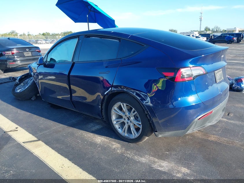 2022 TESLA MODEL Y SPORT UTILITY VEHICLE ELECTRIC