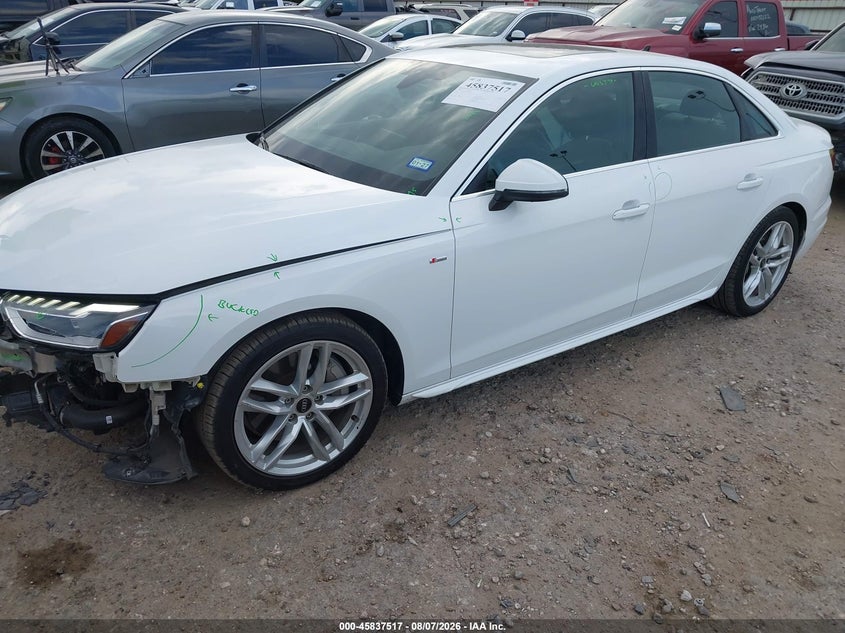 Vin: waueaaf4xrn008994, lot: 46336425, audi a4 premium plus 45 tfsi s line quattro s tronic 20242