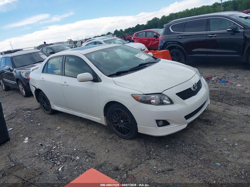 Vin: 1nxbu4ee6az216627, lot: 46336433, toyota corolla s 2010 img_1