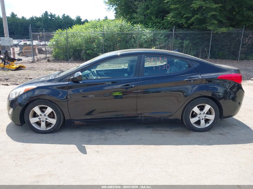 HYUNDAI ELANTRA 2012 VIN 5NPDH4AEXCH078062