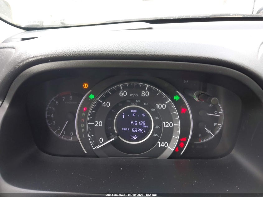 2016 HONDA CR-V SPORT UTILITY VEHICLE 2.4L I-4 DI, DOHC, VVT, 185HP