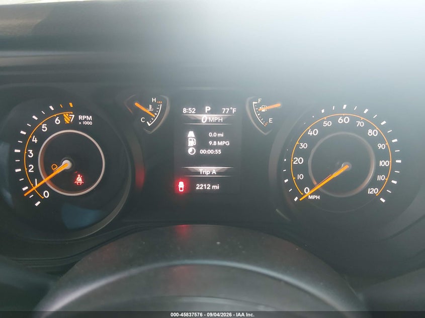 JEEP GLADIATOR 2025 VIN 1C6PJTAG1SL540023