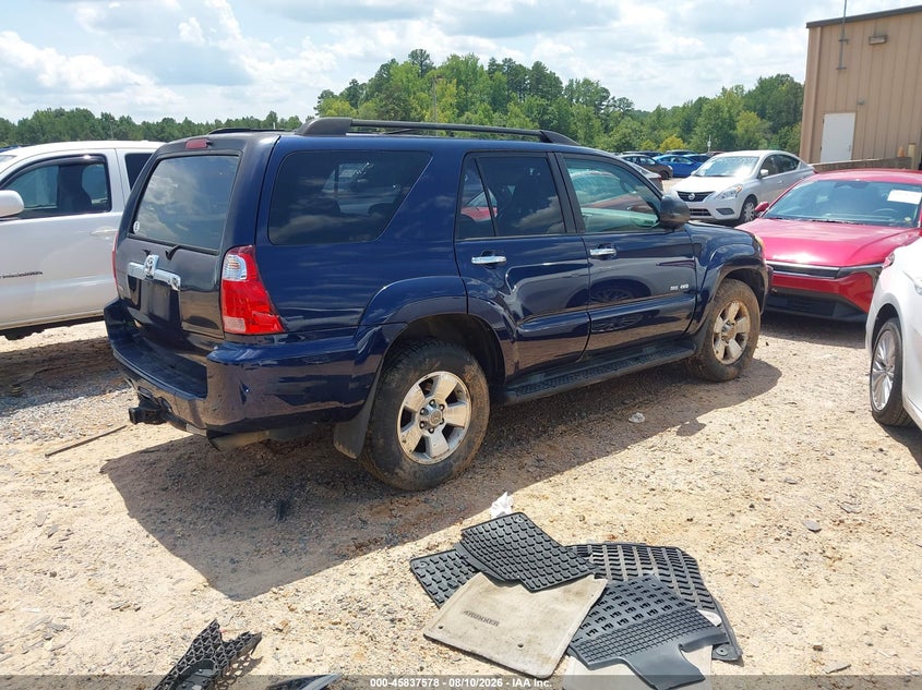 TOYOTA 4RUNNER 2007 VIN JTEBU14R578095108