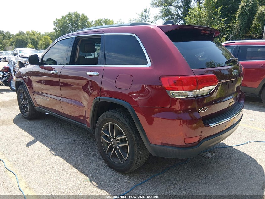 Vin: 1c4rjebg8kc573032, lot: 46336492, jeep grand cherokee limited 4x2 20193