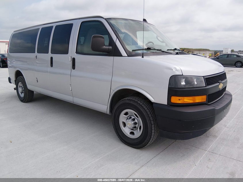 2023 CHEVROLET EXPRESS PASSENGER RWD 3500 EXTENDED WHEELBASE LS