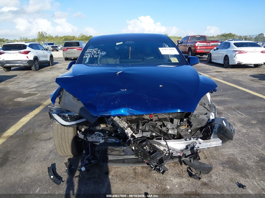 TESLA MODEL X 2025 VIN 7SAXCBE51SF462550