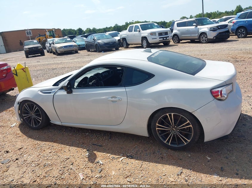 SUBARU BRZ 2013 VIN JF1ZCAC15D1610670