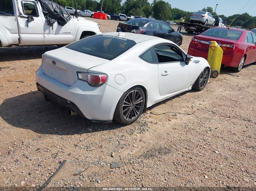 SUBARU BRZ 2013 VIN JF1ZCAC15D1610670