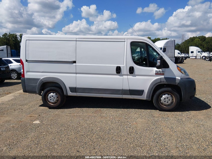 RAM PROMASTER 1500 2018 VIN 3C6TRVAG1JE148377
